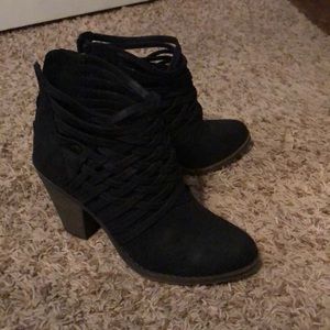 Black booties